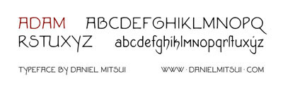 ADAM TYPEFACE