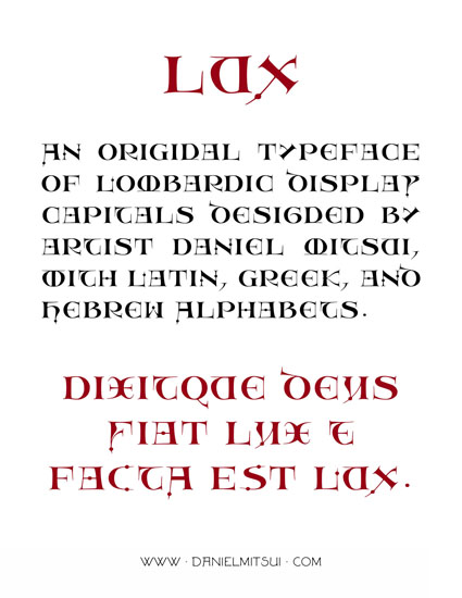 LUX TYPEFACE