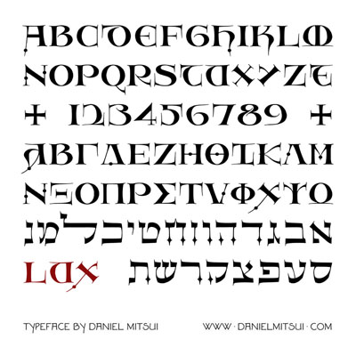 LUX TYPEFACE