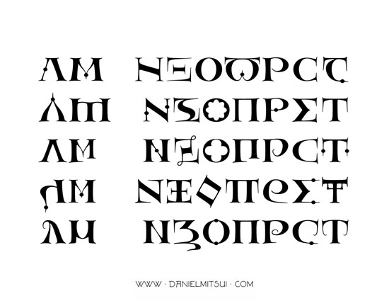 LUX TYPEFACE