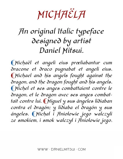 MICHAELA TYPEFACE