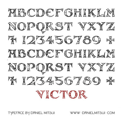 VICTOR TYPEFACE