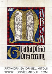 ANNUNCIATION to the VIRGIN MARY