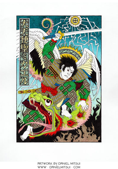 ST. MICHAEL as SAMURAI