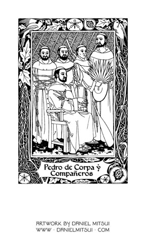 PEDRO de CORPA and COMPANIONS