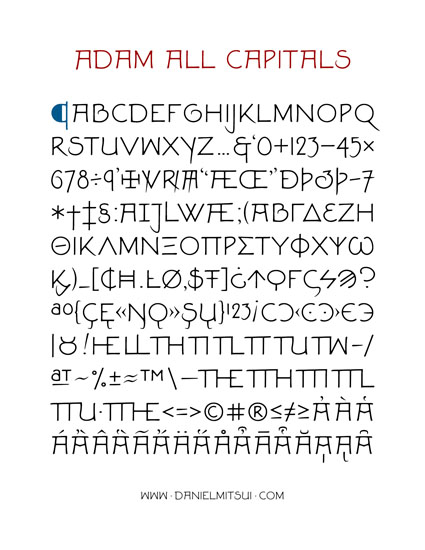 ADAM TYPEFACE
