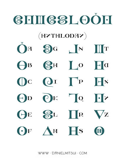 HYTHLODAY TYPEFACE