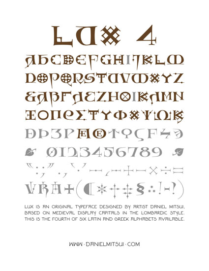LUX TYPEFACE