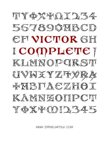 VICTOR TYPEFACE